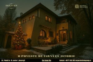 O poveste de Crăciun în atmosfera anilor ’30: eleganța interbelică revine la fosta Casă Tătărăscu, azi Eko Group Vila