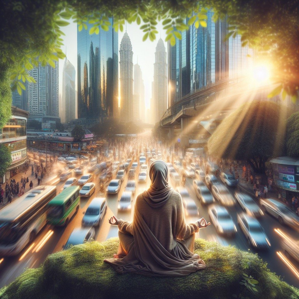 Cum să creezi un spaţiu mental de linişte în mijlocul haosului